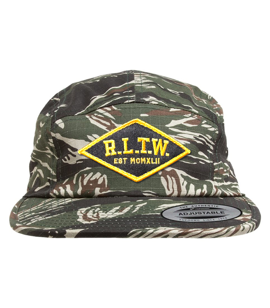 TNRA Diamond Flat Bill Cap - Tigerstripe