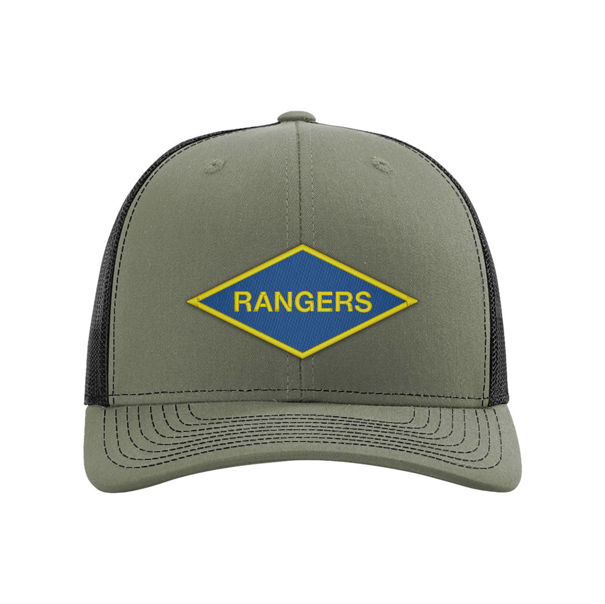 Ranger Diamond Embroidered Snapback Trucker Hat