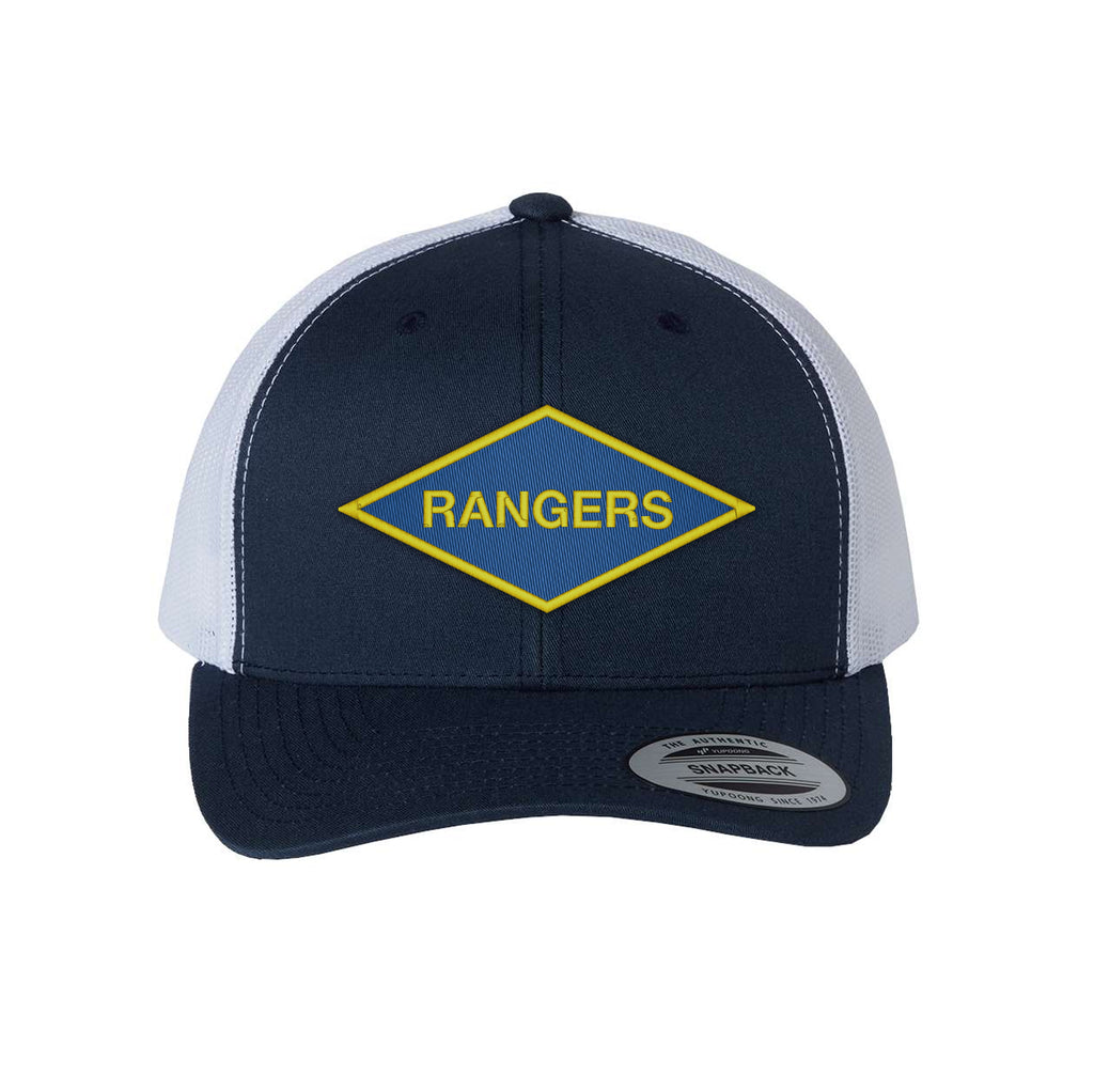 Ranger Diamond Embroidered Retro Trucker Hat