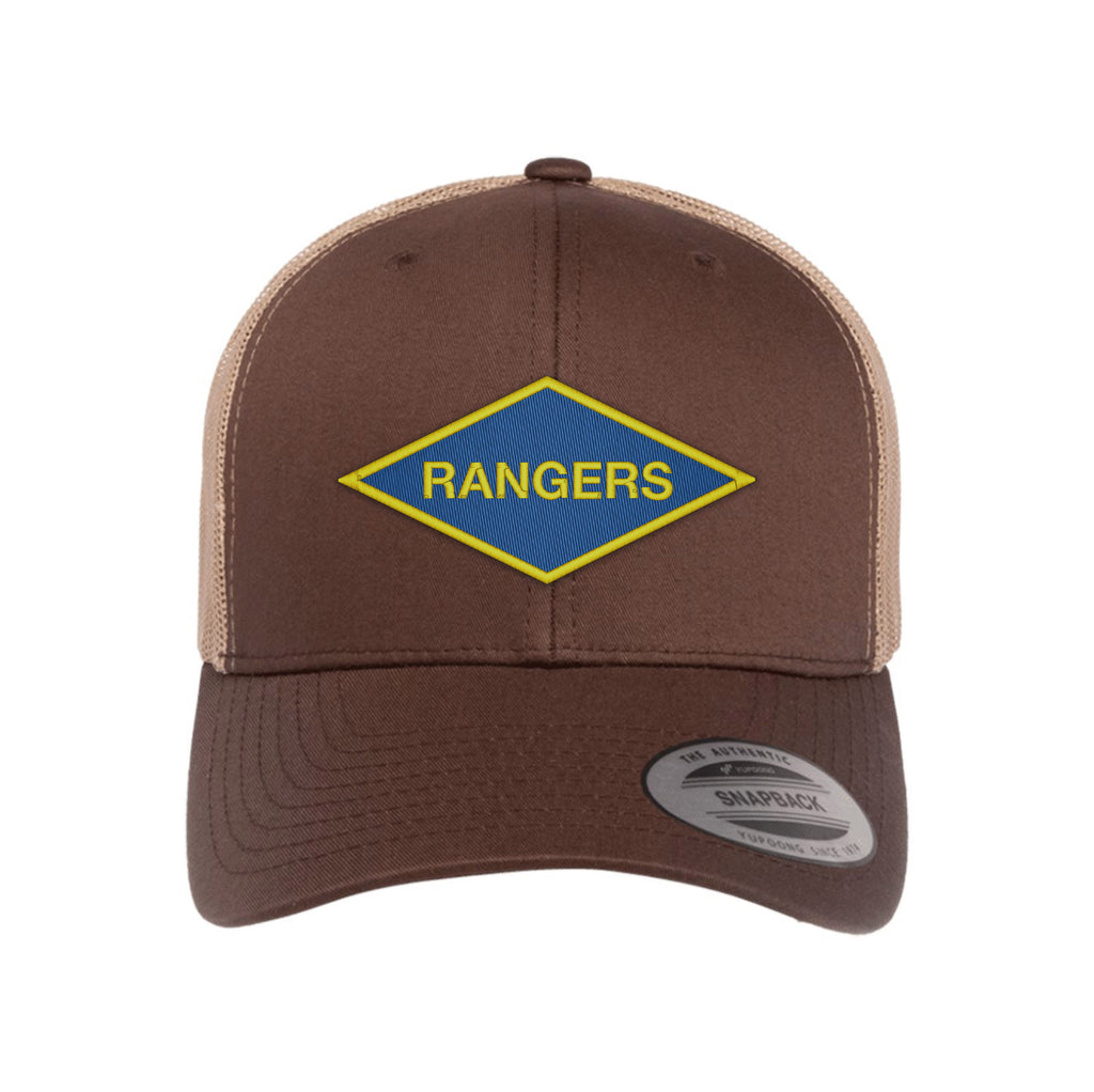 Ranger Diamond Embroidered Retro Trucker Hat