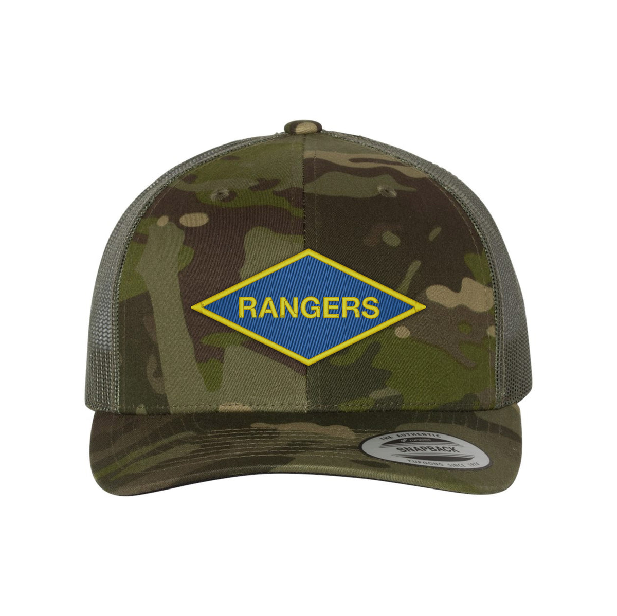 Ranger Diamond Embroidered Retro Trucker Hat