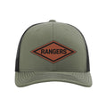 Ranger Diamond Leather Patch Snapback Trucker Hat