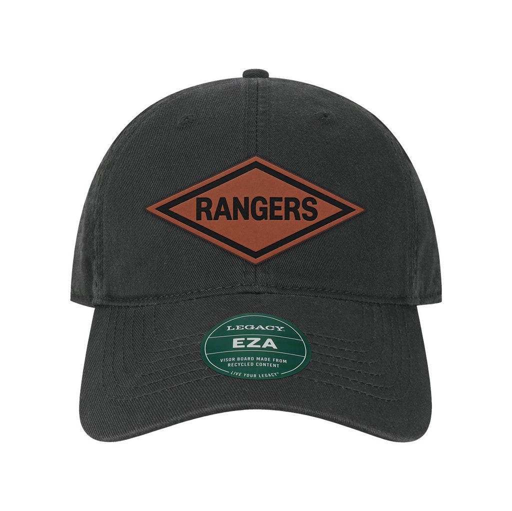 Ranger Diamond Leather Patch Twill Dad Hat