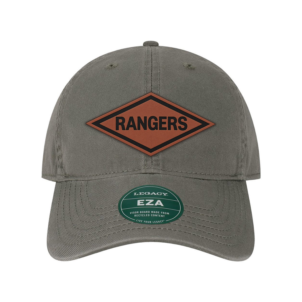 Ranger Diamond Leather Patch Twill Dad Hat