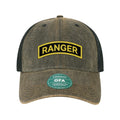Ranger Tab Embroidered Old Trucker Hat