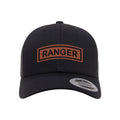 Ranger Tab Leather Patch Retro Trucker Hat