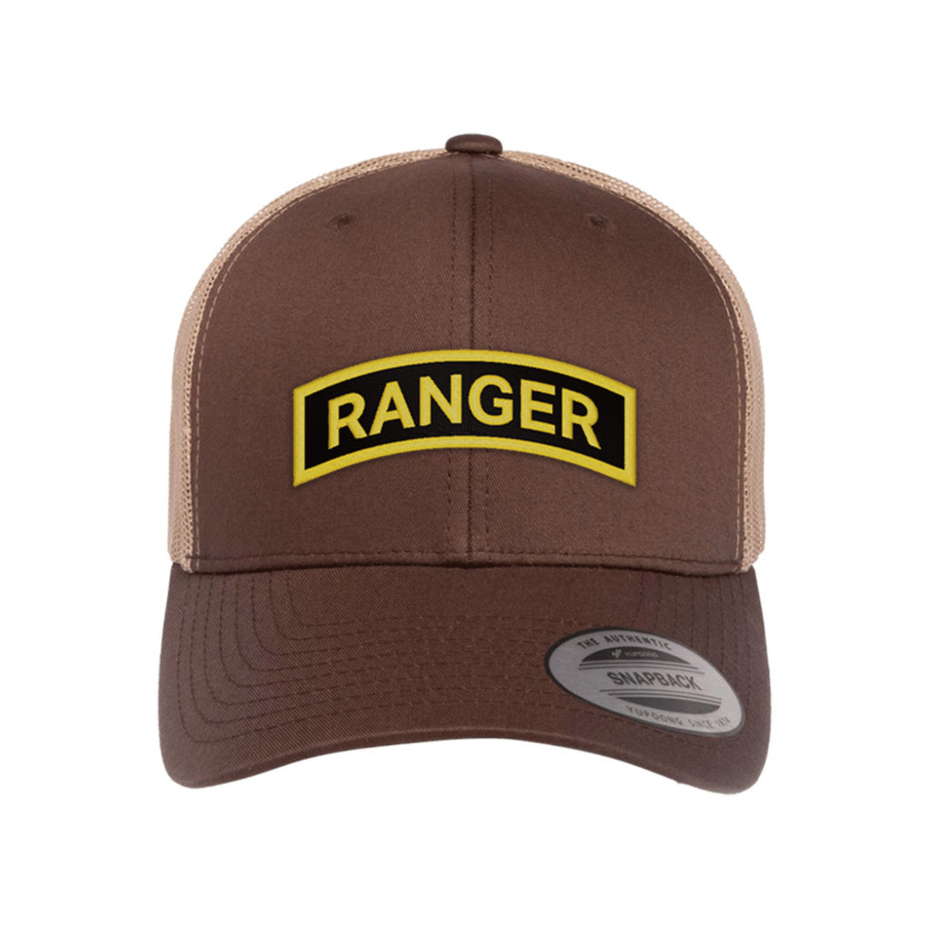 Ranger Tab Embroidered Retro Trucker Hat