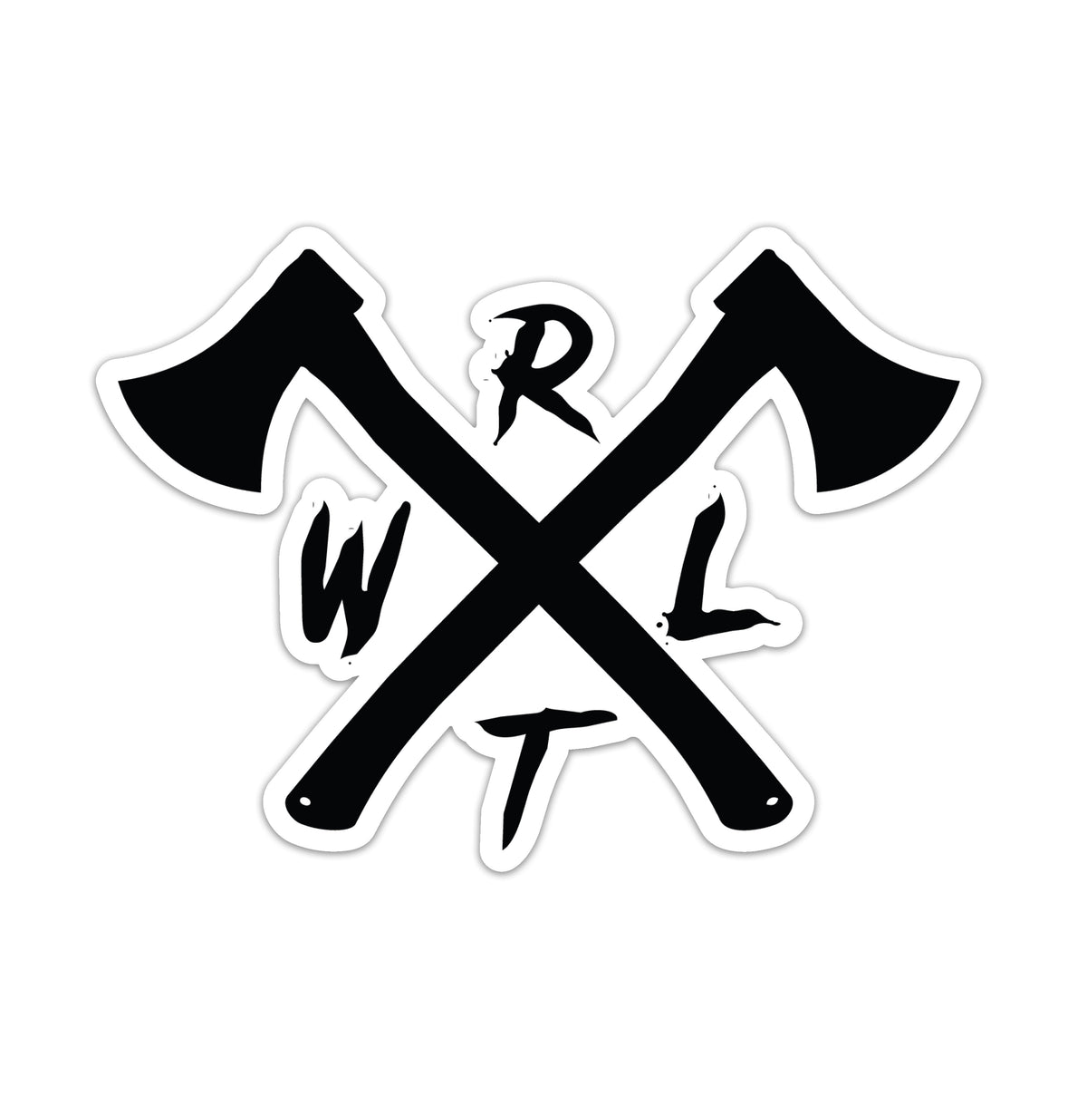RLTW Hatchet Sticker